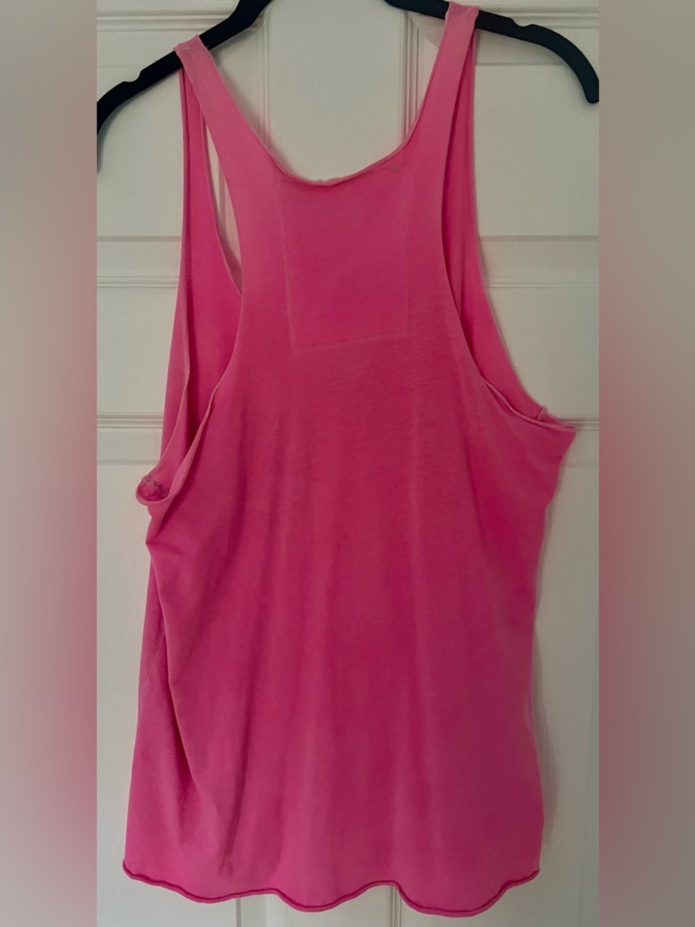 Aviator Nation Women's Pink Peace Sign Tank Top size Large - Picture 2 of 3